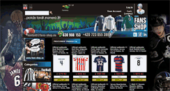 Desktop Screenshot of fans-shop.eu
